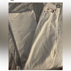 Zara white jeans
